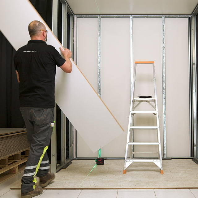 Clicwall wall panels - fast and easy installation